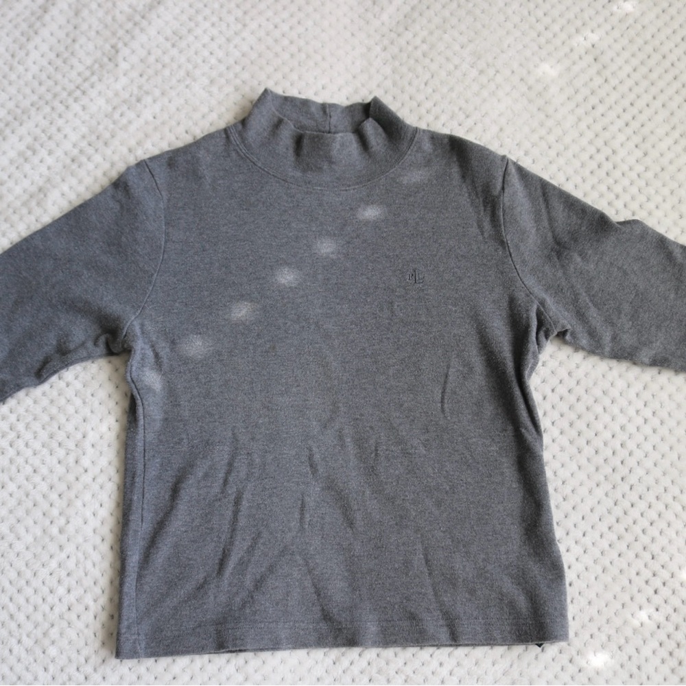 Ralph Lauren Heather Gray Sweater